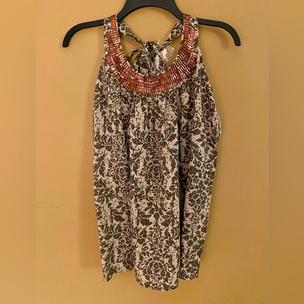Elle Embellished Halter Top